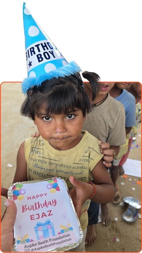 donate food on your birthday to a hungry. birthday donation is best charity